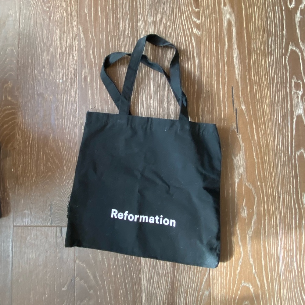 Reformation Black Bag